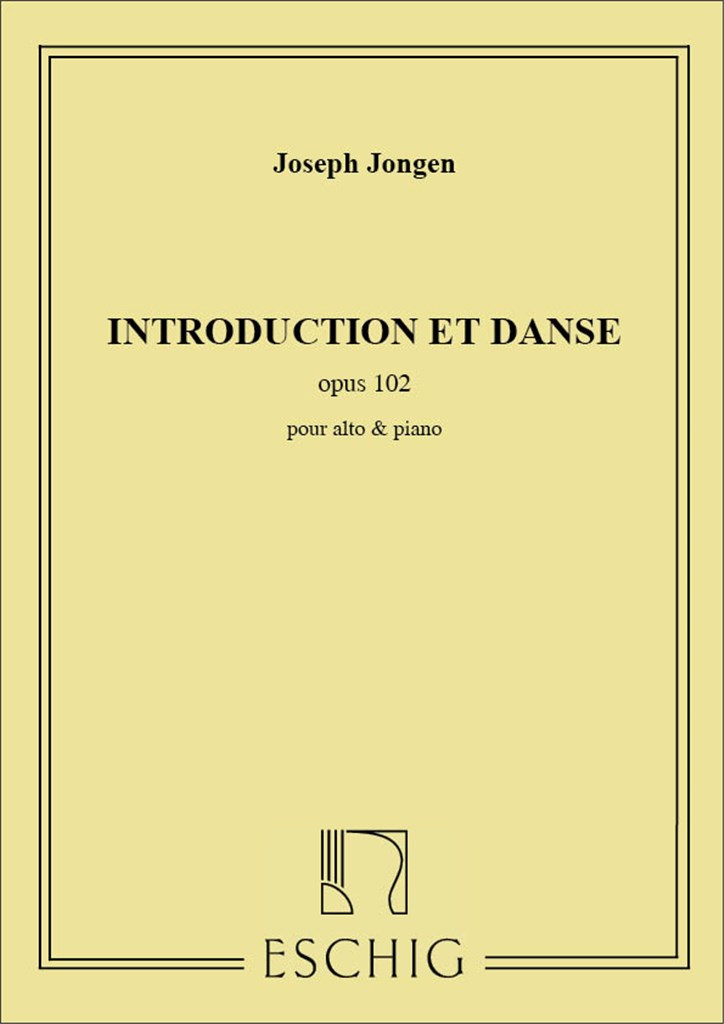 Introduction Et Danse Op 102